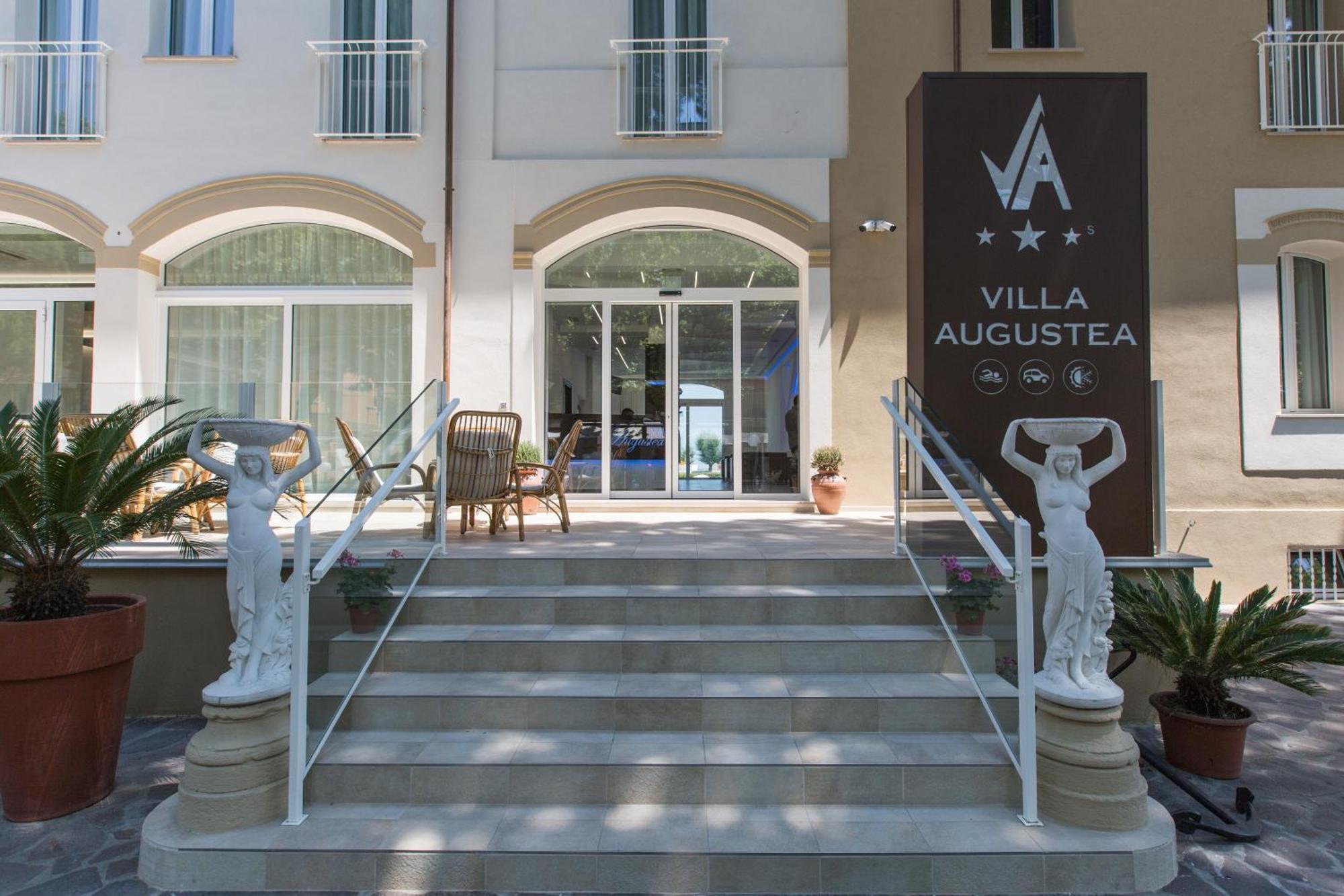 Hotel Villa Augustea Rímini Exterior foto